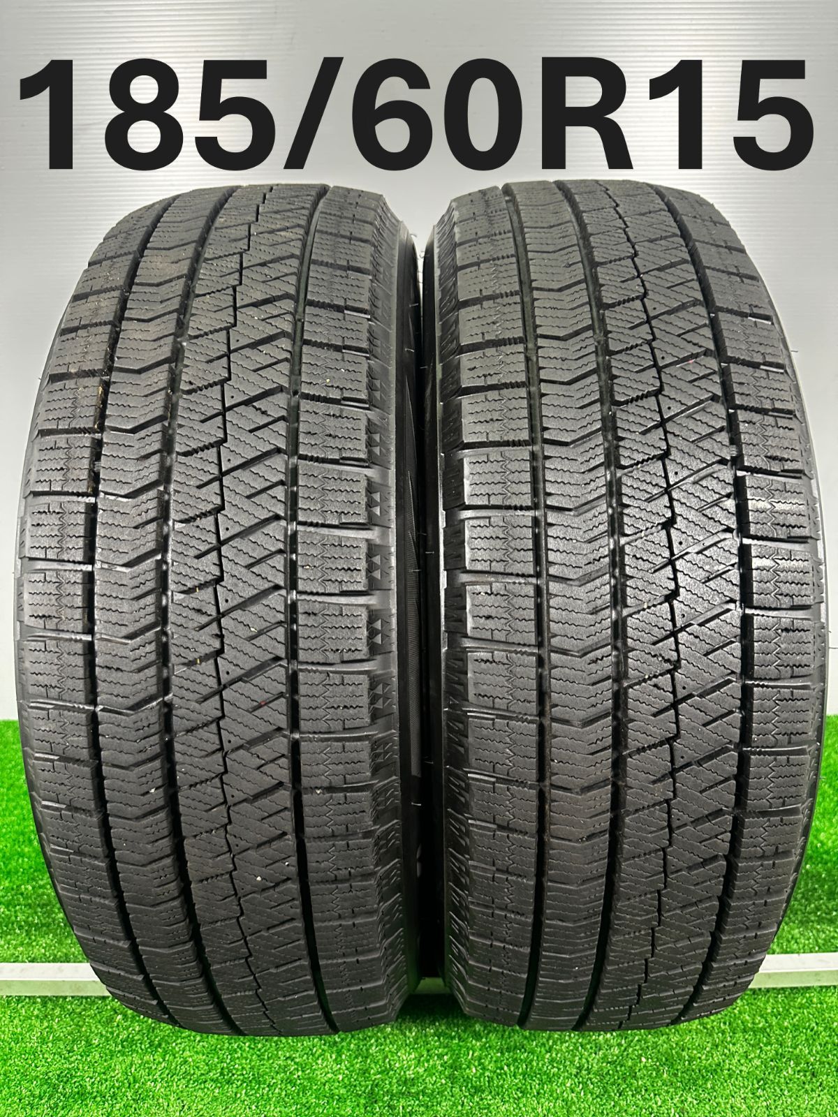 最終値下バリ山　23年ブリヂストンVRX2　185/60R15 2本セット① バリ山 ブリヂストンVRX2 185/60R15 2本セット② 超バリ山