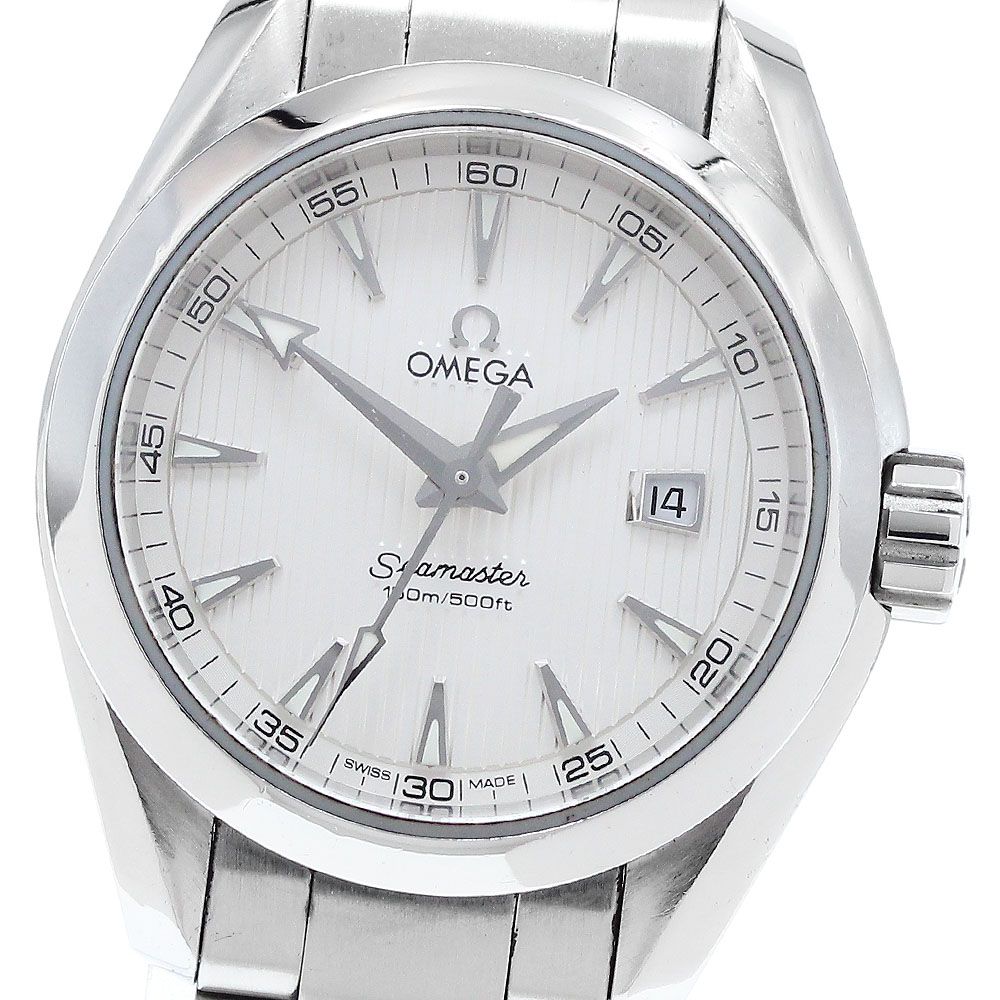 オメガ OMEGA 231.10.30.61.02.001 シーマスター アクアテラ デイト クォーツ レディース き_913423