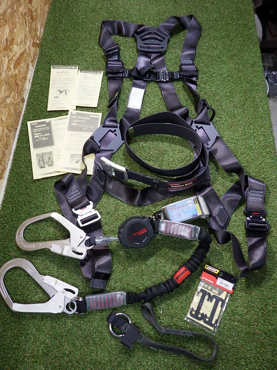 ツヨロン フルハーネス 黒影 安い TH-504 OHSNV-M ランヤード 胴ベルト