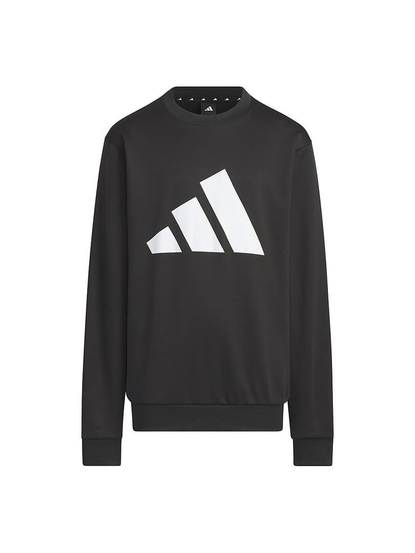 adidas(アディダス) U TRAIN ESS クルースウェット ブラック 160 [(IK4647)ブラック] [160]