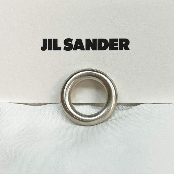 【新品、未使用】JIL SANDER ハンドメイドシルバーリング