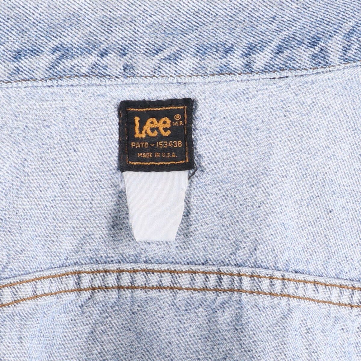 古着 80年代~ リー Lee RIDERS ライダース デニムジャケット Gジャン