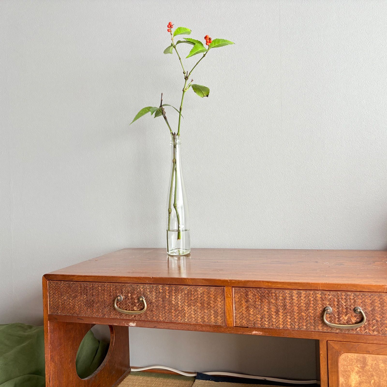 大正時代（1912-1926）の木製和室机 和家具 レトロ 机 テーブル 時代物