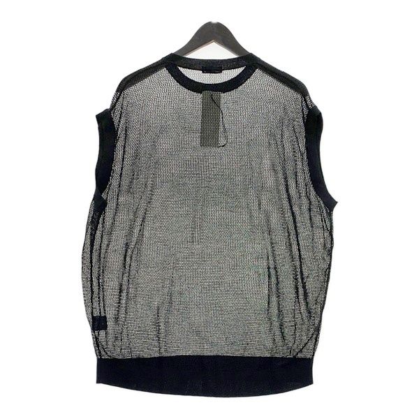 LAD MUSICIAN 24SS VEST メッシュ ニット ベスト ノースリーブ シアー 