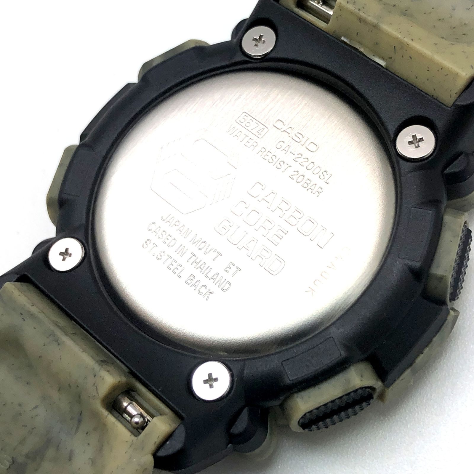 G-SHOCK ジーショック GA-2200SL-5A SAND LAND サンドランド カーボン 