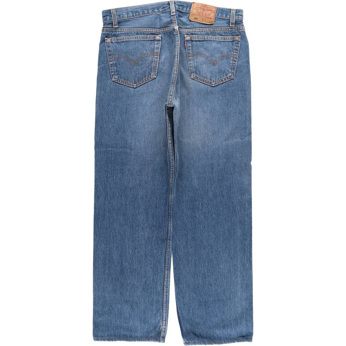 古着 90年代 リーバイス Levi s 501 ストレートデニムパンツ メンズw34相当 ヴィンテージ|evb031290