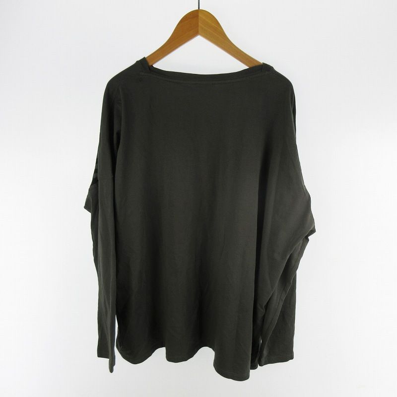 あ*ん様 DIESEL オリーブグリーン 長袖カットソー DIESEL オリーブグリーン 長袖カットソー M
