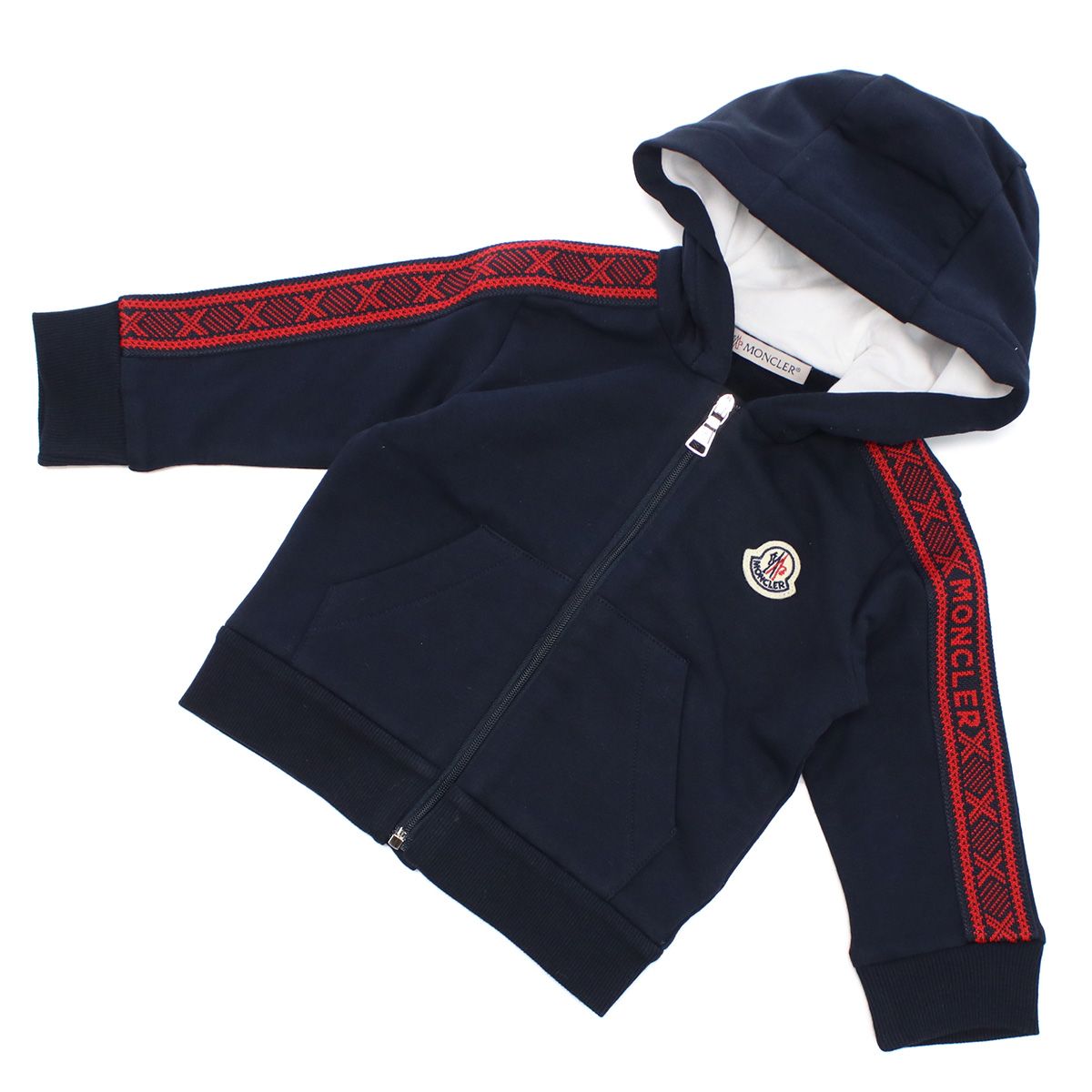 モンクレール MONCLER ベビー－パーカー 8G00001 SWEATSHIRT 80996 778ネイビー系 kb-01 ベビー tcld-bhsn tcld-bhsn