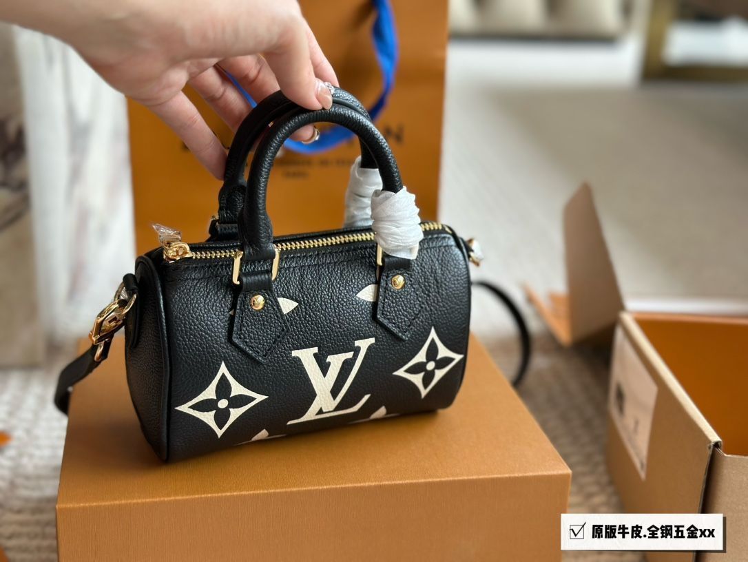LV，ルイ・ヴィトンミニSpeedy、、ショルダーバッグ、モップ