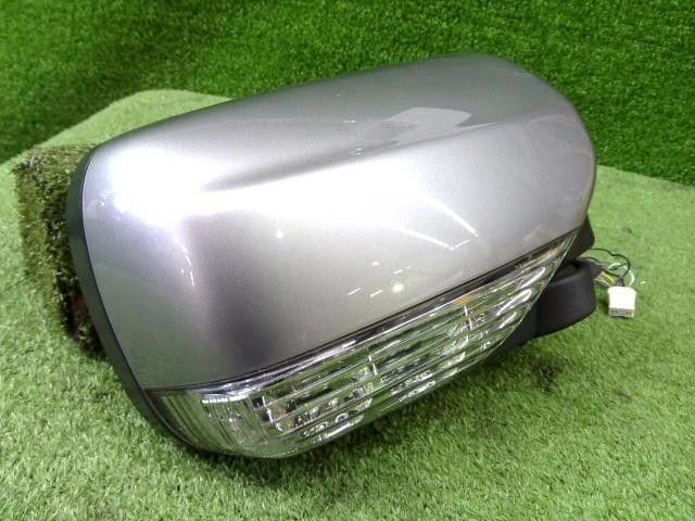 フォレスター CBA-SG5 右 ドアミラー サイドミラー EJ203 C6Z 銀 シルバー 91071SA081MD