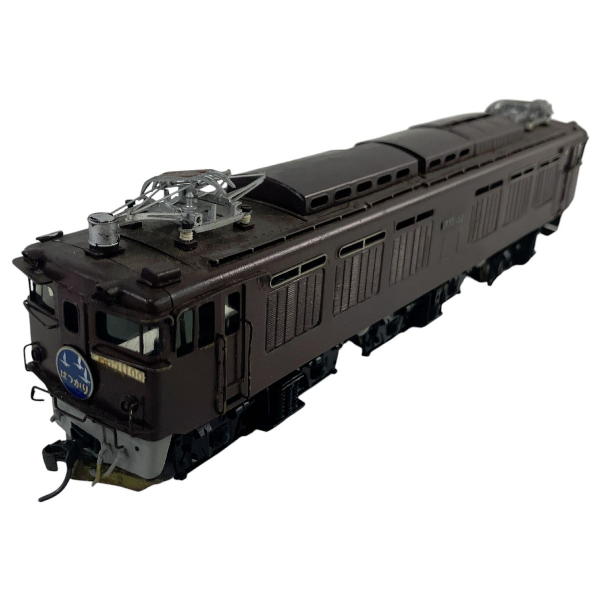 メーカー不明 EF65形1000番台 電気機関車 茶 HOゲージ 鉄道模型