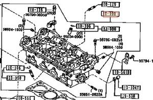 純正 マツダ ロードスター NA6CE 後期 シリンダー ヘッド NA6CE 200001 1992|08- -930601まで