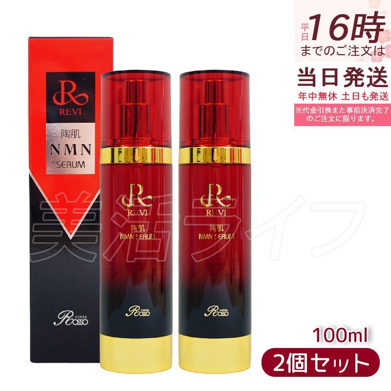 ルヴィ 陶肌NMNセラム 100ml 2個セット フェイシャルケア ホーム ルヴィ 陶肌NMNセラム 100ml 2個セット フェイシャルケア ホーム