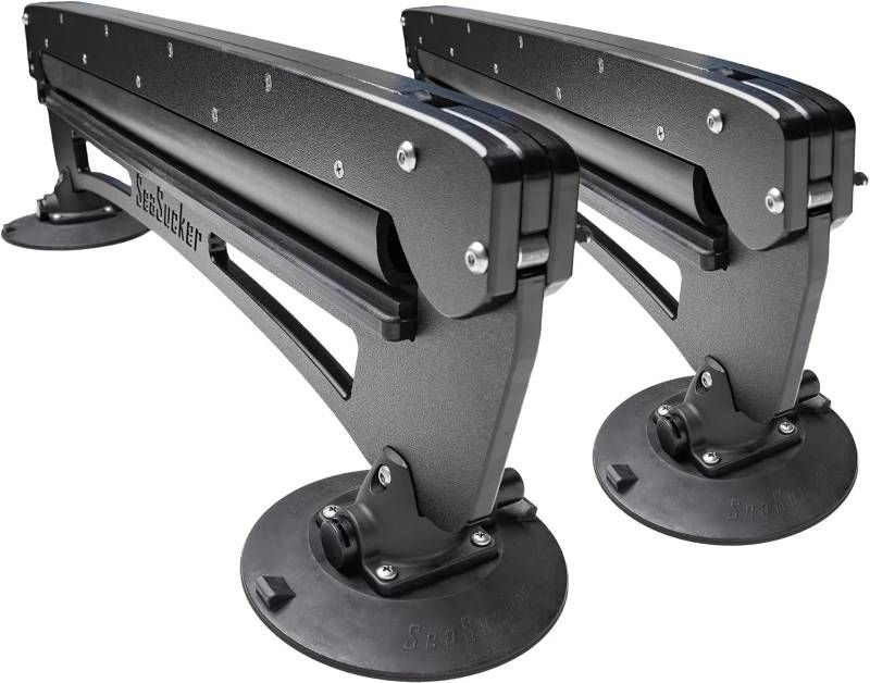 SeaSucker シーサッカー クラシックスキーラック 車載 6インチ 真空マウント 簡単 設置 軽量 カーラック カーキャリア ルーフラック スキー スキー スノーボード 片開きタイプ SK2420 17362◆