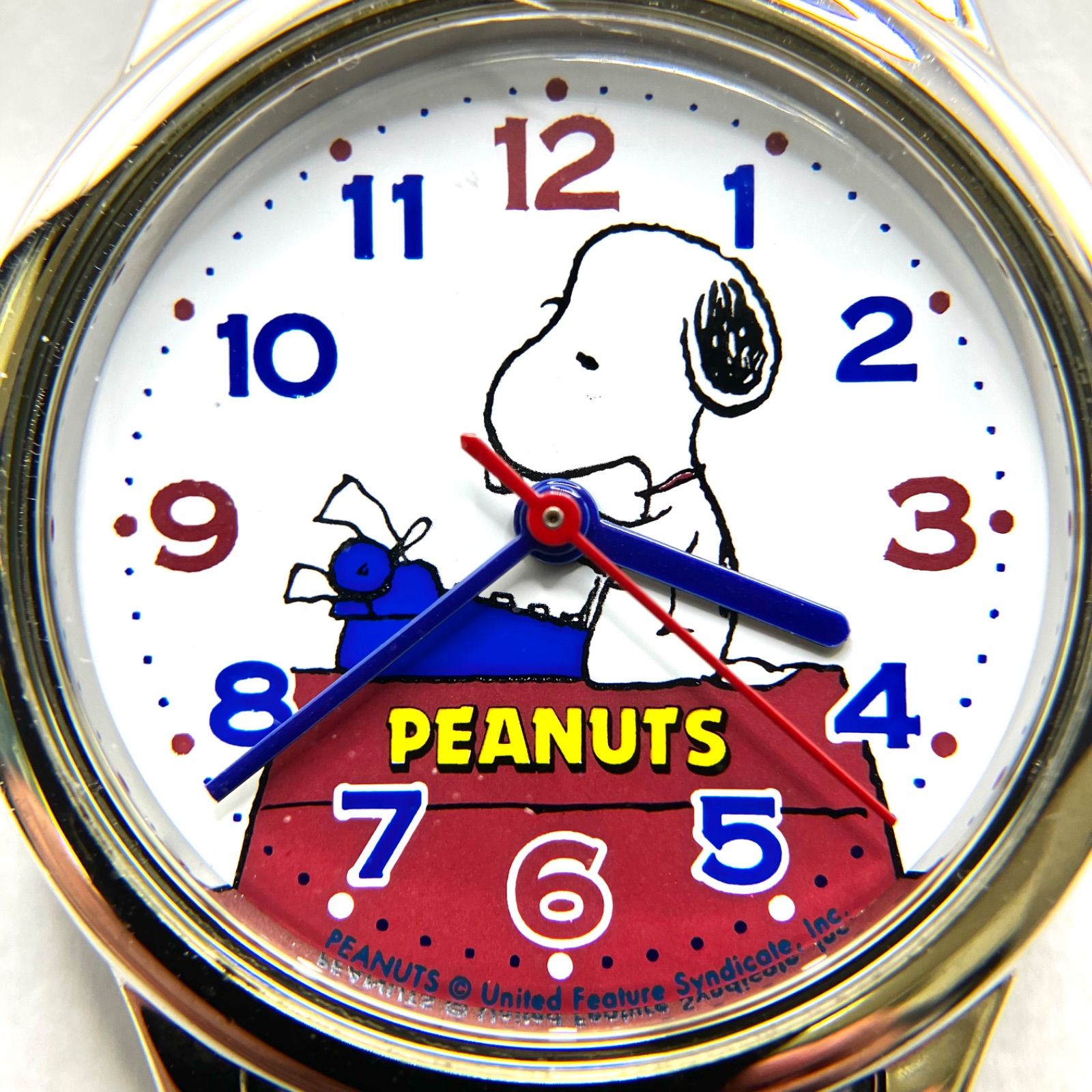 スヌーピー⭐️ PEANUTS】 CITIZEN シチズン腕時計 スヌーピー PEANUTS ブルー （AYA） - メルカリ