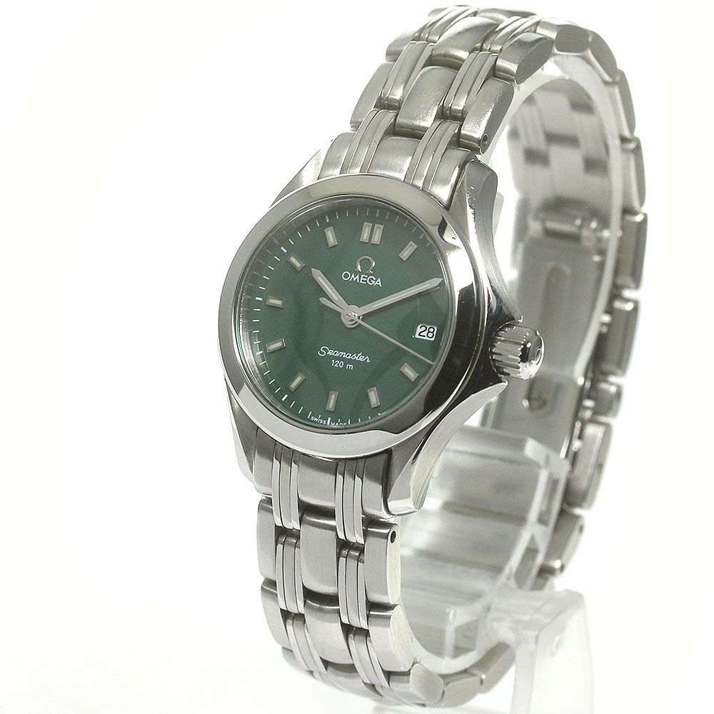 オメガ OMEGA 2581.72 シーマスター120M デイト クォーツ レディース  