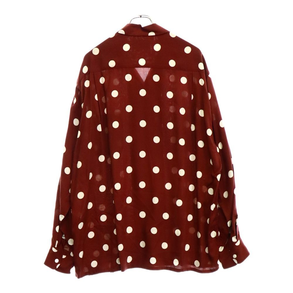 WACKO MARIA (ワコマリア) 23SS DOTS OPEN COLLAR HAWAIIAN L/S SHIRT