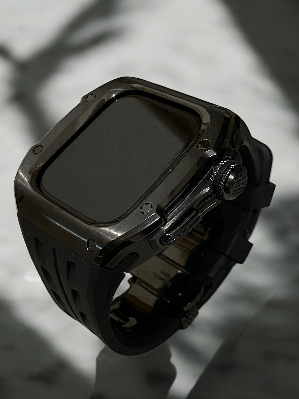 タイトル アップルウォッチカバーケースApple Watchラバーバンドベルト メタル 25