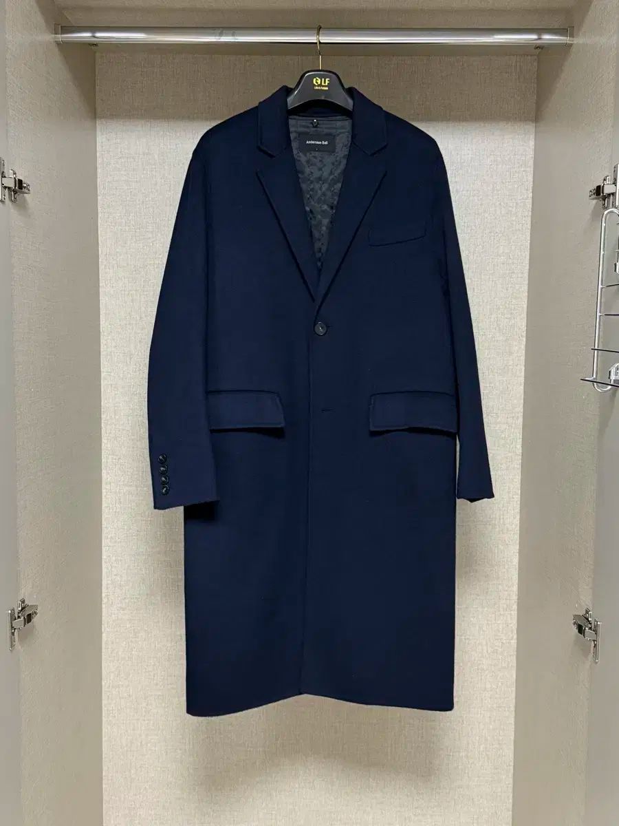 Andersson Bell アンダースンベル ネイビー ハンドメイド コート