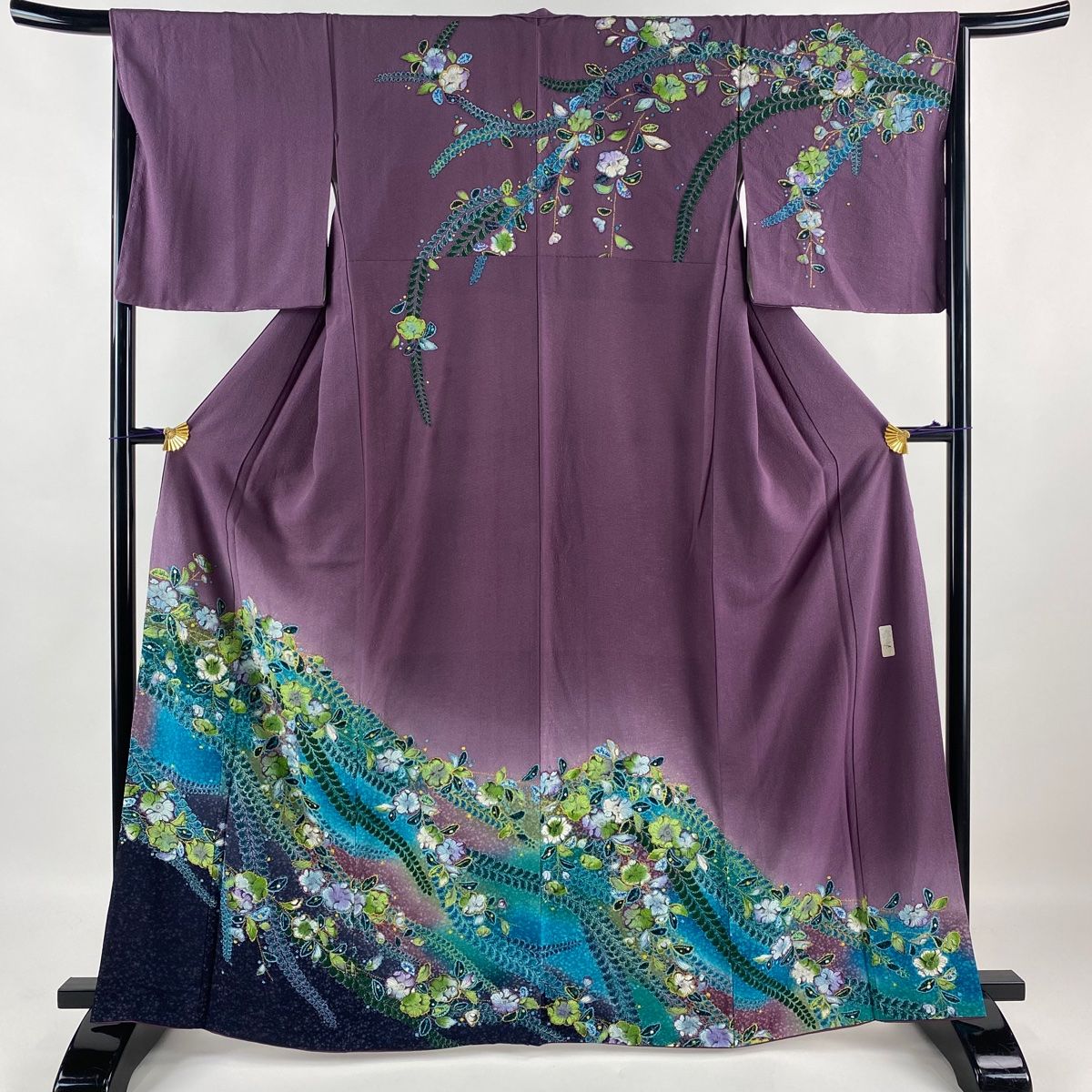 訪問着 訪問着 身丈164.5cm 裄丈66cm 正絹 美品 名品 身丈164cm