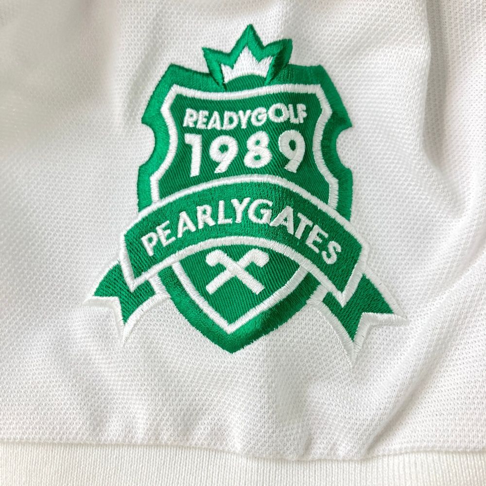 サイズ 4 PEARLY GATES パーリーゲイツ 半袖ポロシャツ ホワイト系 240101467100 ゴルフウェア メンズ ストスト USTAUSTRALIA_COM_AU