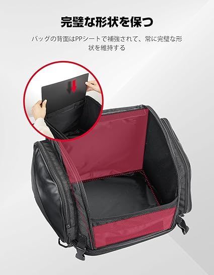 撥水素材シートバッグ バイク用ケース | Liberator(リベレーター) シートバッグ バイク用 ケース表面
