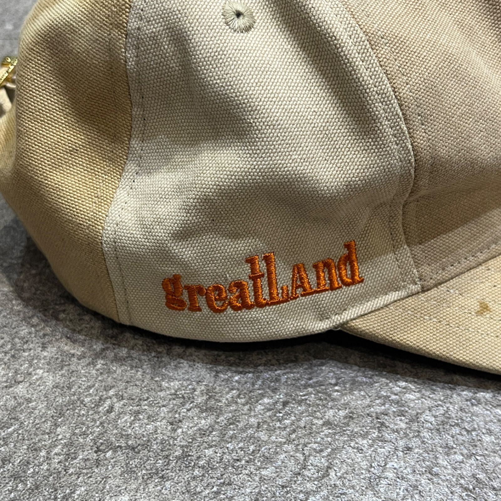 グレートランド greatLAnd NVCLEAR キャップ ヴィンテージ greatLAnd グレートランド greatLAnd NVCLEAR キャップ ヴィンテージ greatLAnd