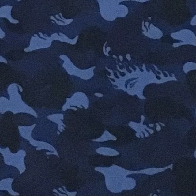 A BATHING APE ファイヤーカモ 迷彩 ポロシャツ M ☆激レア☆ Fire camo ポロシャツ Mサイズ a bathing ape BAPE
