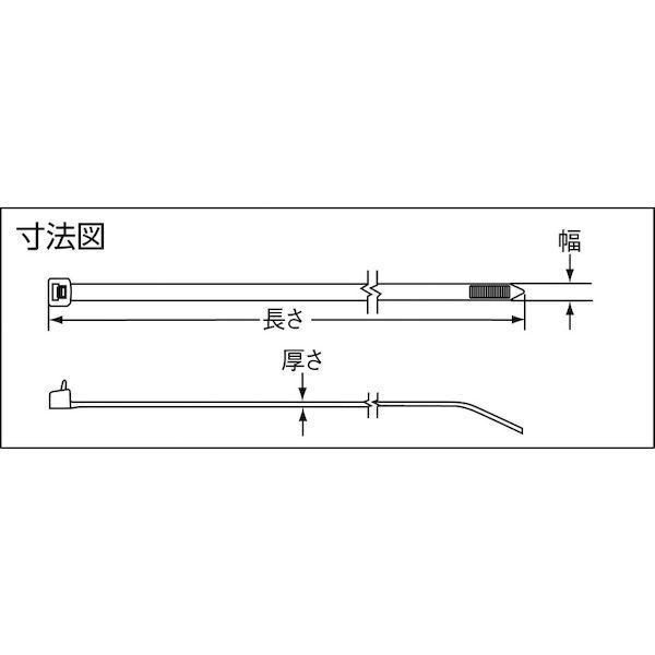 新品・7営業日以内発送】パンドウイットコーポレーション日本支社 PRT5EHC100 リリースタイ ナイロン結束バンド 耐候性ポリプロピレン黒１００本  PANDUIT【沖縄離島販売不可】 - メルカリ