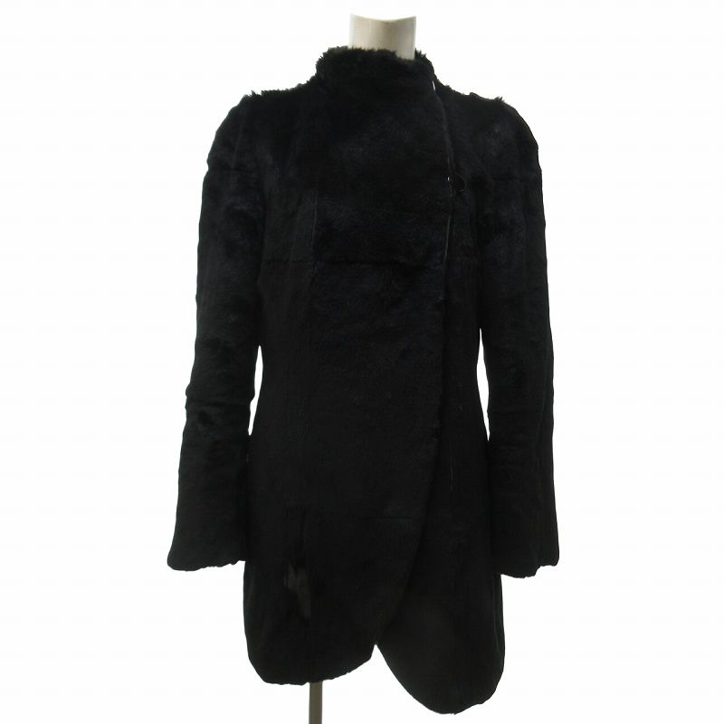 ジョルジオアルマーニ GIORGIO ARMANI 最高級 ラビットファー コート