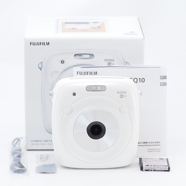 FUJIFILM フジフイルム デジタルチェキ SQUARE SQ10 ホワイト instax