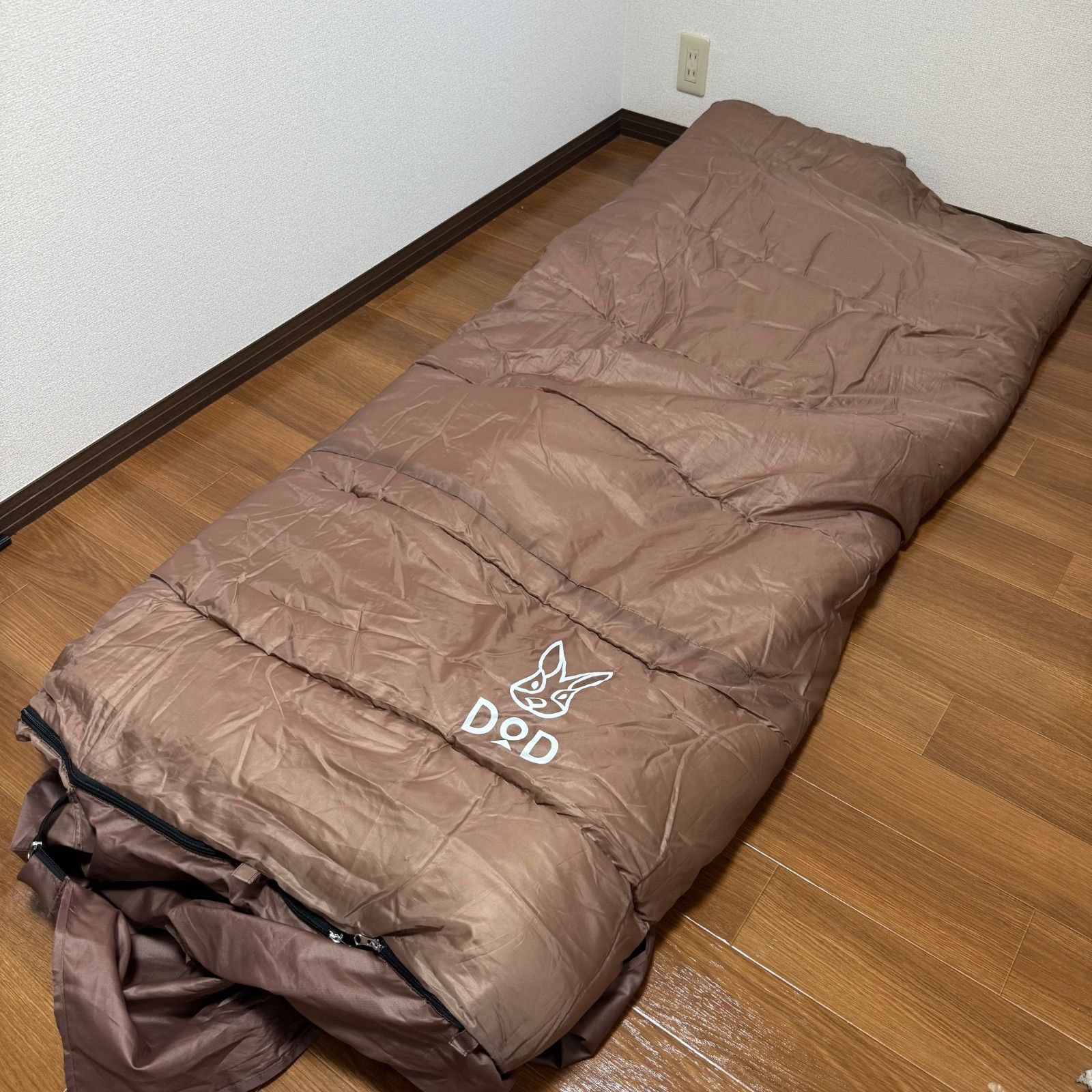 美品】DOD(ディーオーディー) わがやのシュラフ - メルカリ