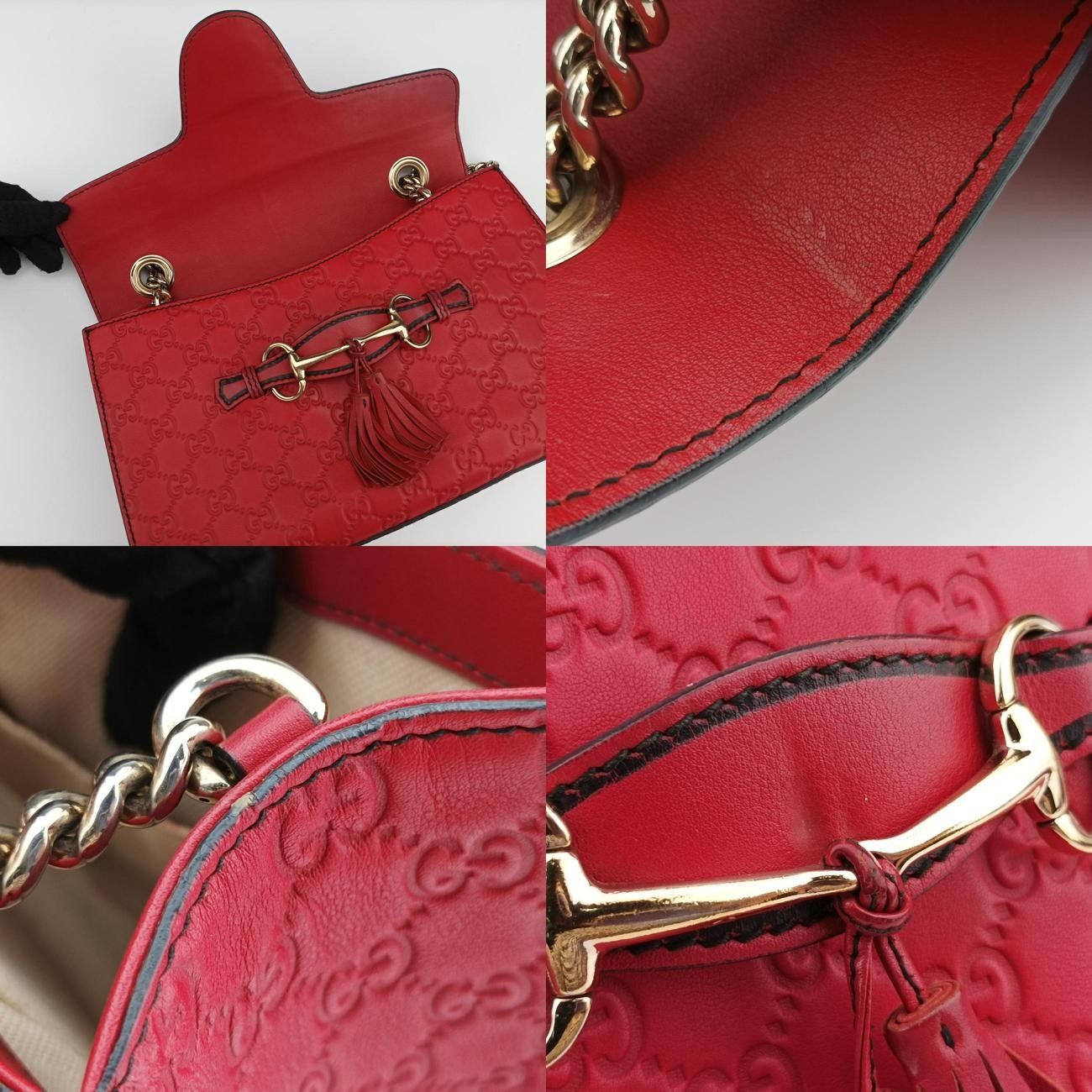 グッチGucciエミリー レッド レザー 295402 C012752154 NICORILABO_COM