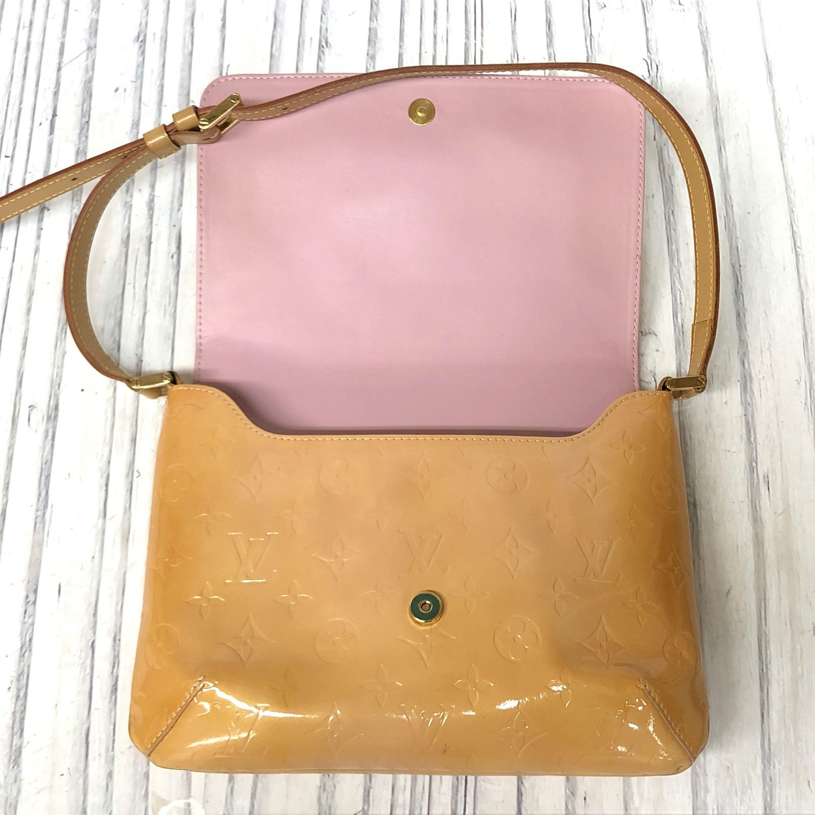 m001 F(80) 美品 ルイヴィトン トンプソンストリート ヴェルニ ショルダーバッグ CA0959 Louis Vuitton - メルカリ