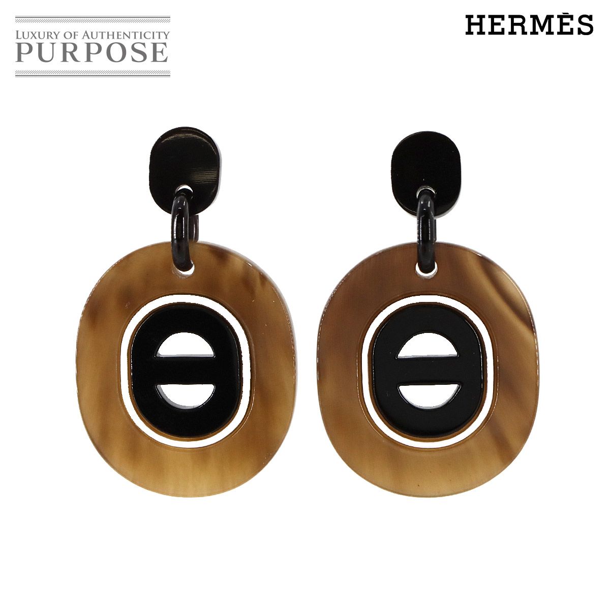 未使用 展示品 エルメス HERMES フィデリオ ヴィラージ ピアス
