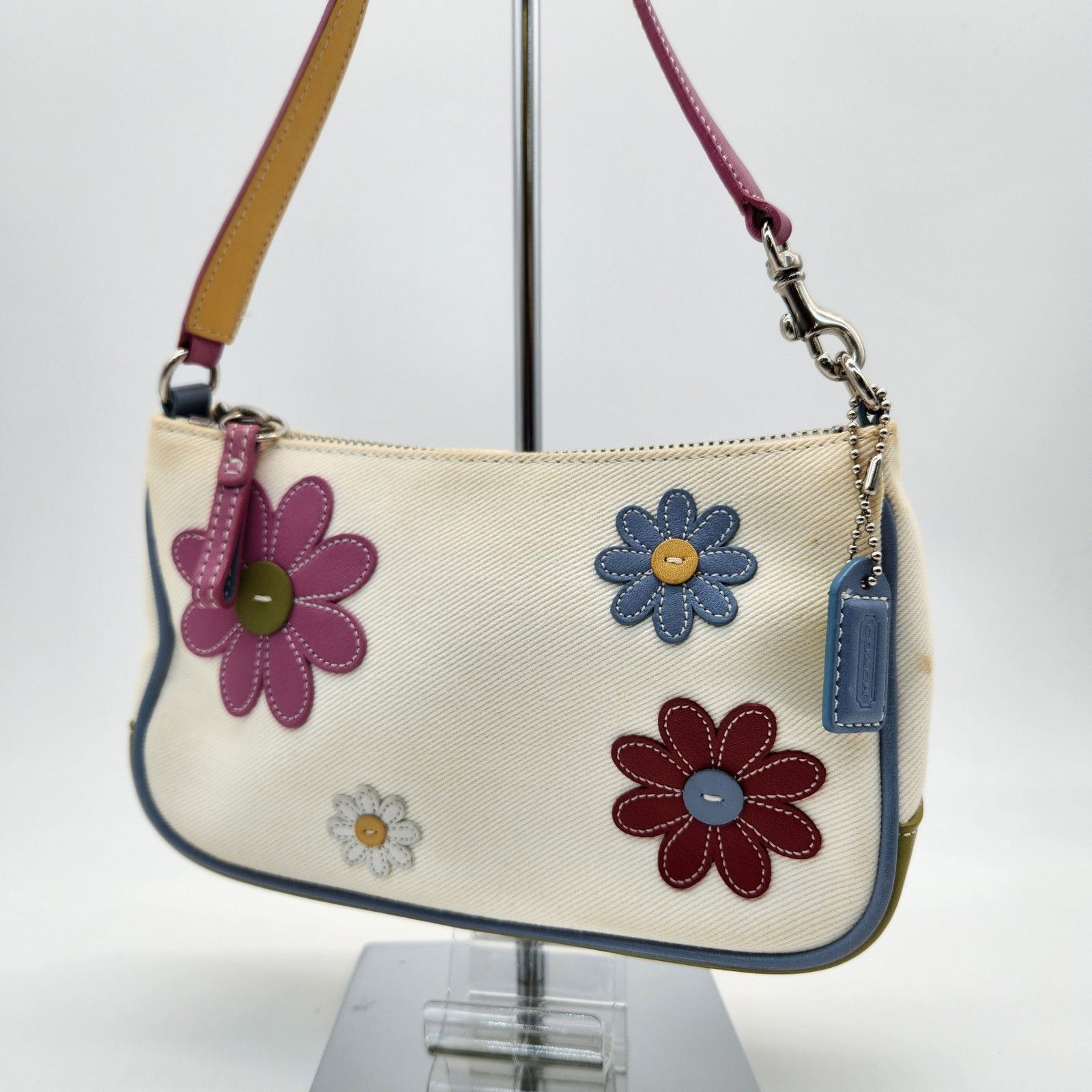 COACH ポーチ キャンバス フラワー 2003年渋谷店限定モデル 6754 