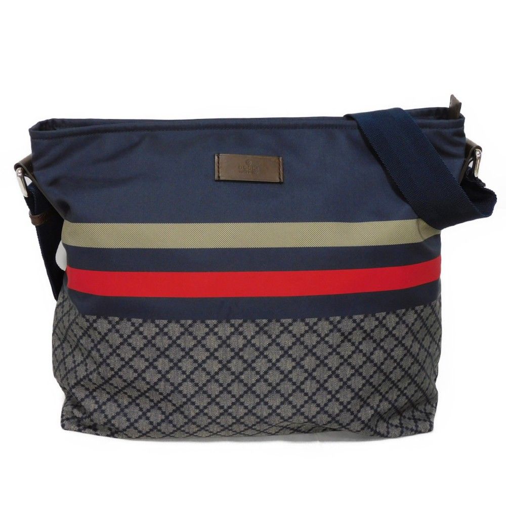 GUCCI グッチ ディアマンテ メッセンジャーバッグ ロゴ シェリー 