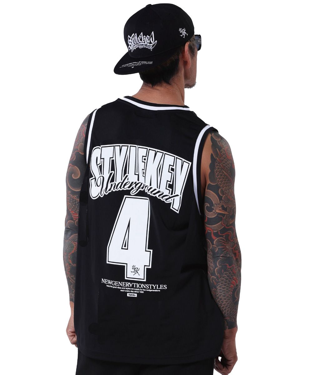 STYLEKEY スタイルキー バスケットタンクトップ TEAM-S BASKETBALL