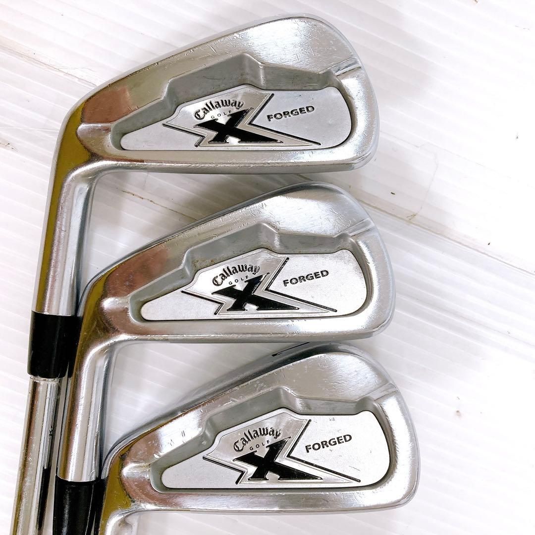 【キャロウェイ X FORGED】左利き アイアン6本 プロジェクトX 6.0 キャロウェイ X FORGED】左利き アイアン6本 プロジェクトX 6.0
