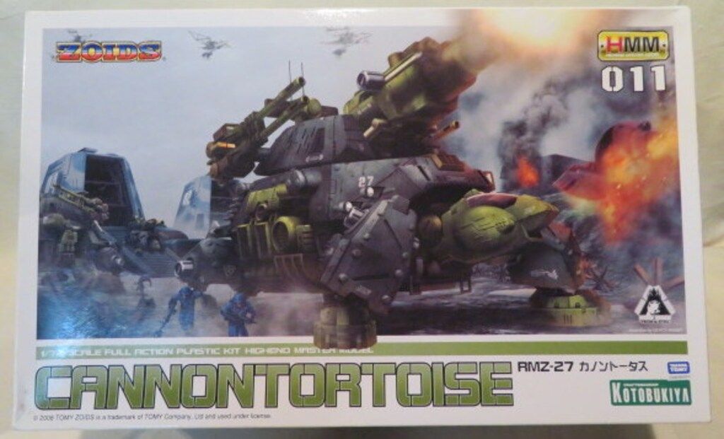 コトブキヤ 1/72 HMM メカ生体ZOIDS　RMZ-27 カノントータス 11