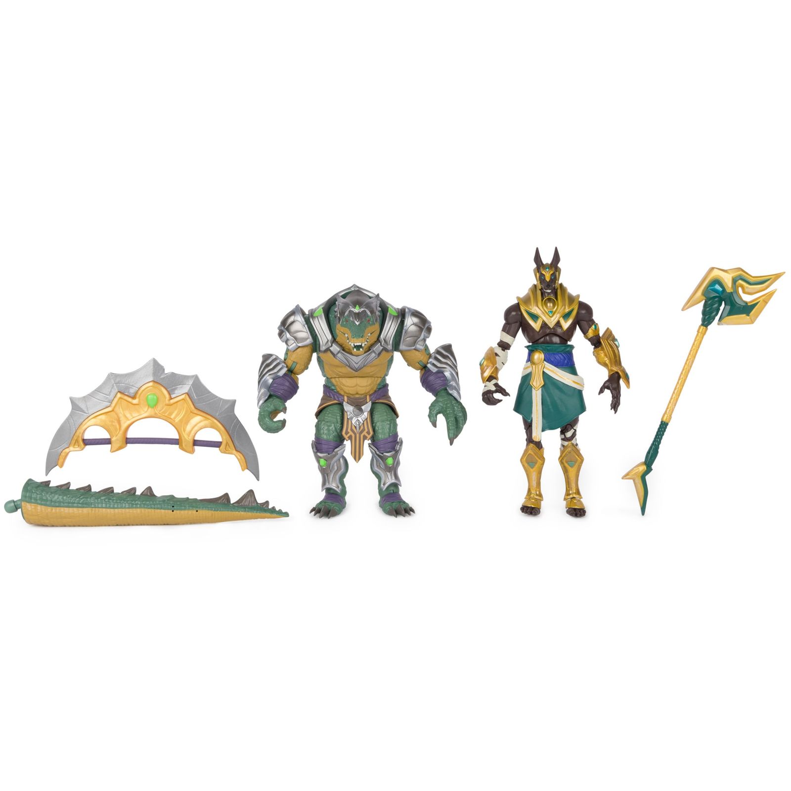 リーグオブレジェンド フィギュア 2体セット ナサス & レネクトン League of Legends, 2-Pack, Official Nasus and Renekton Collectible