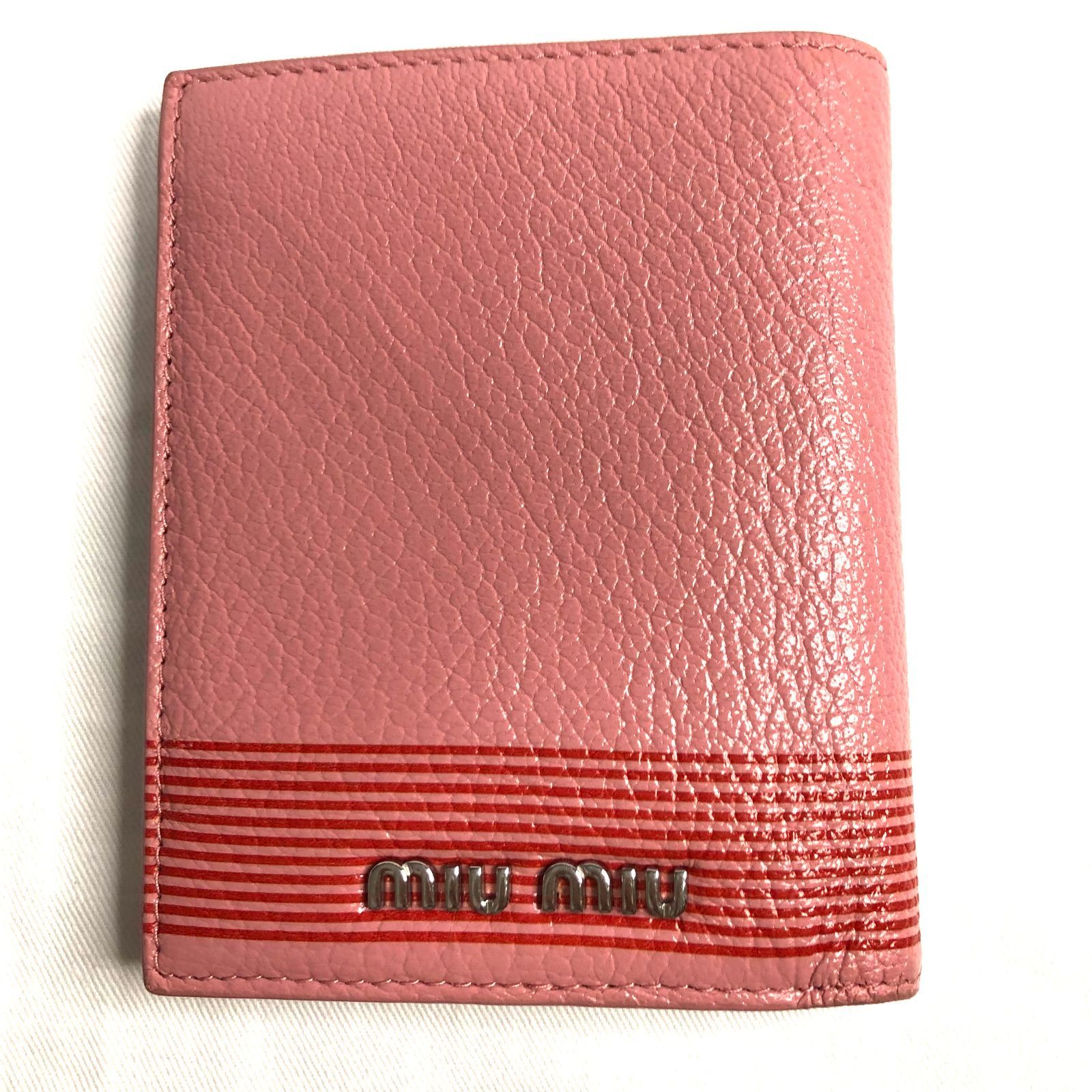 ⭐超美品⭐miu miu ミュウミュウ 折り財布 キャットモチーフ  
