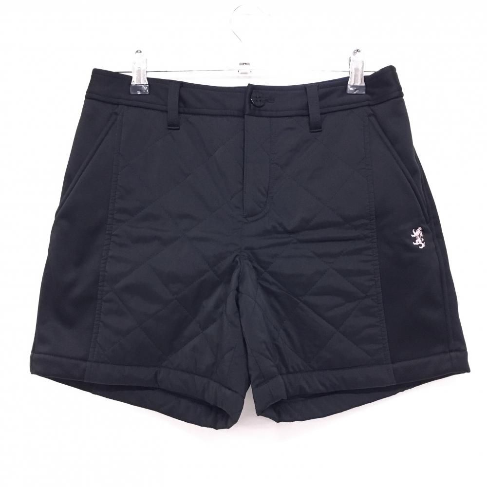 アドミラル ショートパンツ 黒 撥水 防風 ストレッチ サイド裏起毛 レディース M ゴルフウェア Admiral
