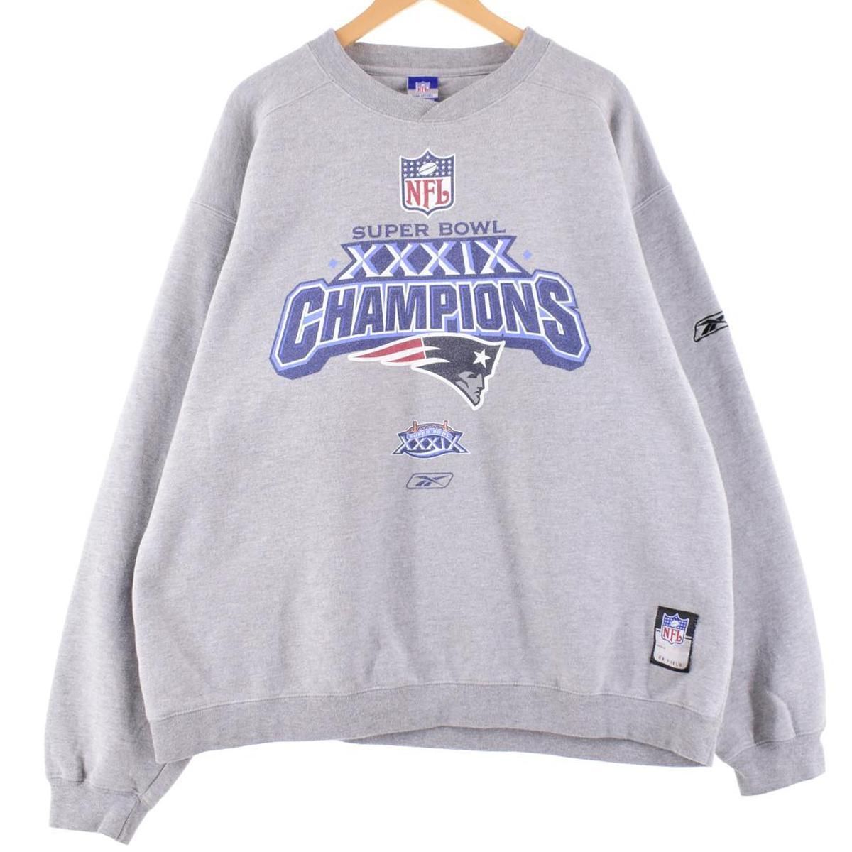 古着 TEAM APPAREL SUPER BOWL XXXIX スーパーボウル プリントスウェットシャツ トレーナー メンズXXL/eaa289549  - メルカリ