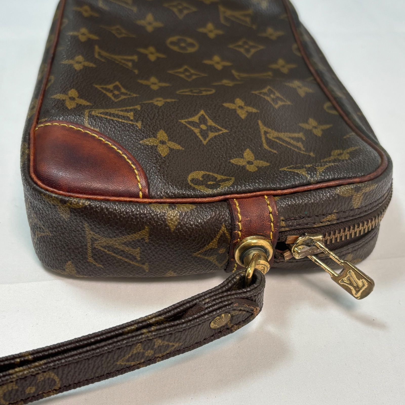 マルリードラゴンヌ モノグラム クラッチバッグ セカンドバッグ PVC