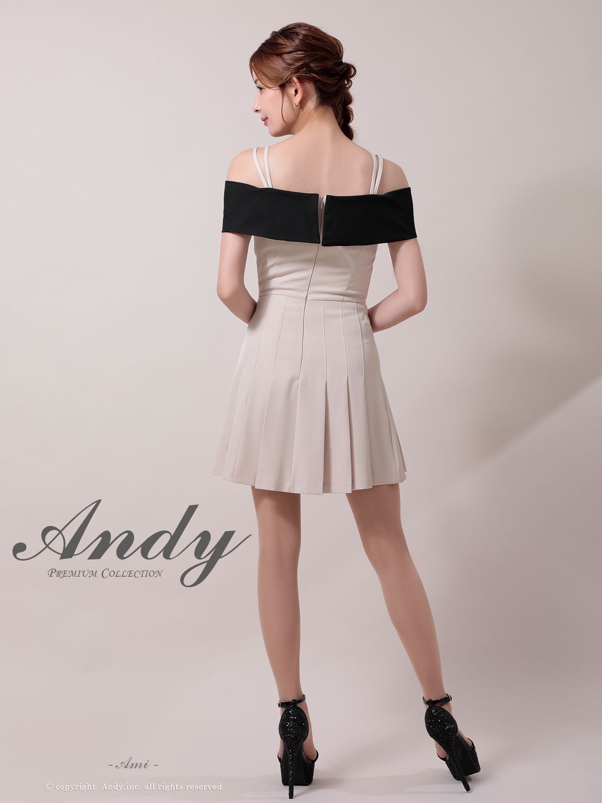 ANDY/アンディ】xs ANDY/アンディ】 ミニドレス キャバドレス XSサイズ