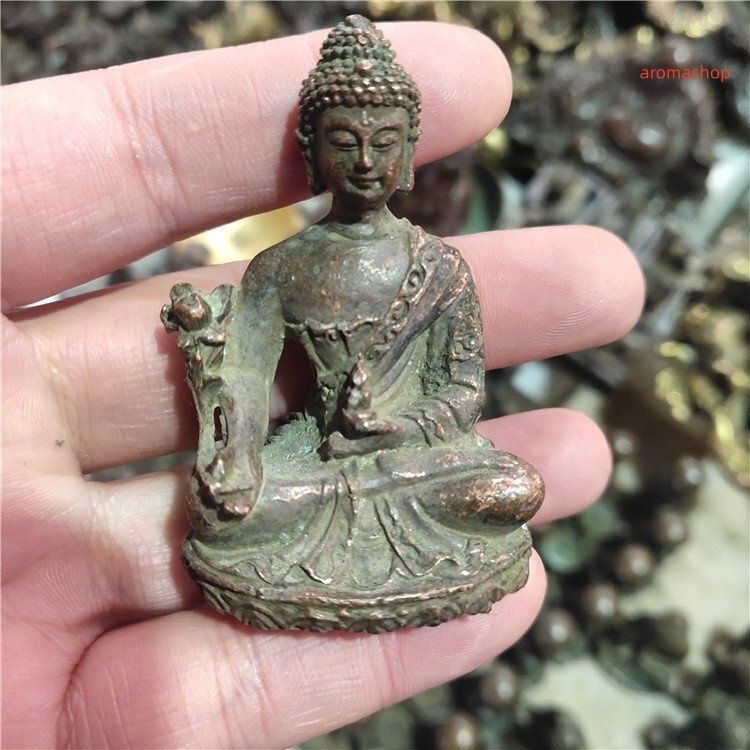送料無料!銅仏像 薬師仏 ネパール 手作り 純銅 仏像 小寸仏 送料無料!銅仏像 薬師仏 ネパール 手作り 純銅 仏像 小寸仏
