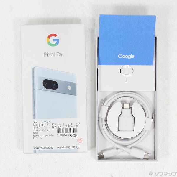 買い まし た 〔中古品〕 Google Pixel 7a 128GB シー GA04275-JP 