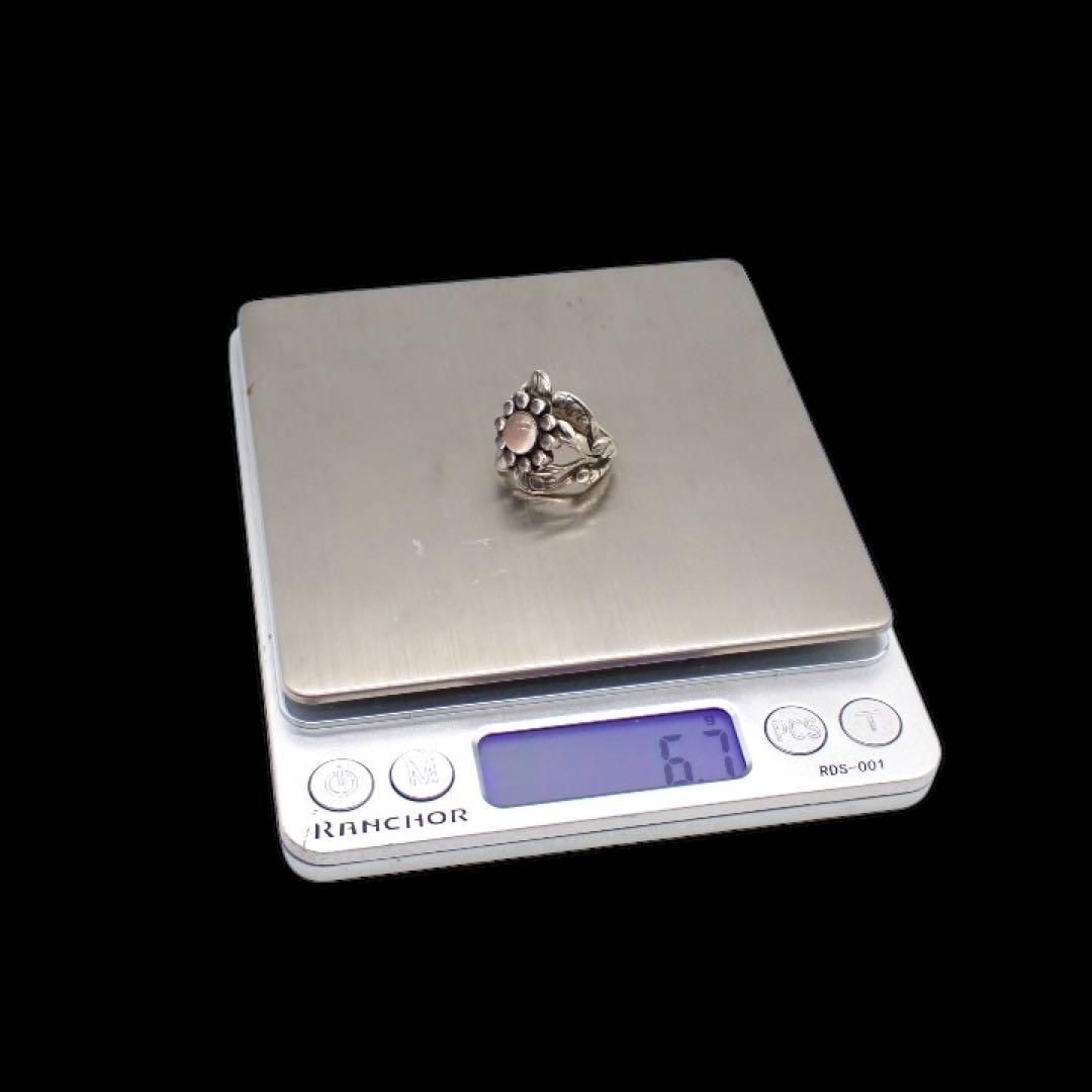 ジョージジェンセン #10 ムーンライトブロッサム リング 925 3792