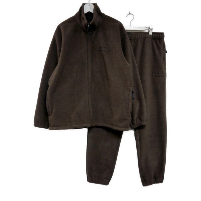 ennoy エンノイ 国内正規 23AW CITY FLEECE JACKET PANTS SET UP フリースジャケット フリースパンツ  セットアップ スタイリスト私物 MUNCHEN BROWN ブラウン 茶 L - メルカリ